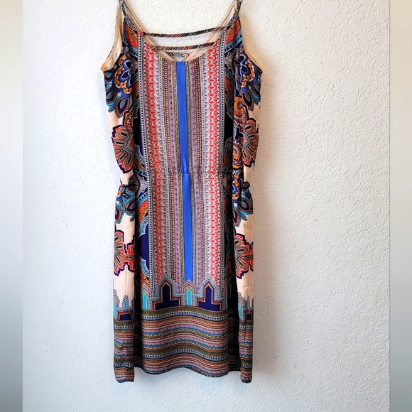 Size 4 Lucy and Laurel summer boho dress. - Picture 7 of 10